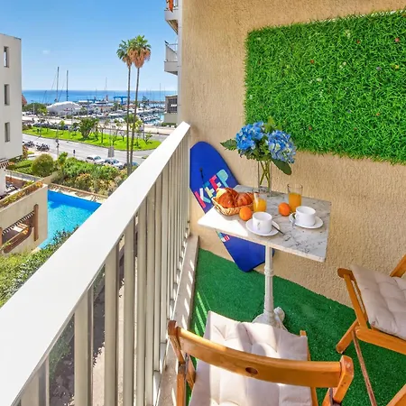 Hippocampe Ii - Vue D'azur - Bord De - Garavan Appartement Menton