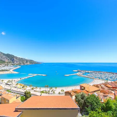 Hippocampe Ii - Vue D'azur - Bord De - Garavan Menton
